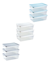 Rattan Effect Underbed Boxes 3-Pack