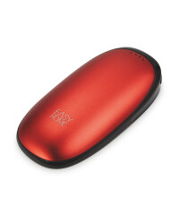 Rechargeable Hand Warmer - Red