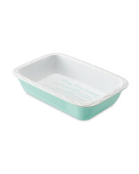 Rectangle Bakeware with Recipe Print - Green