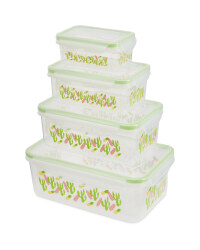 Rectangle Cactus Food Storage