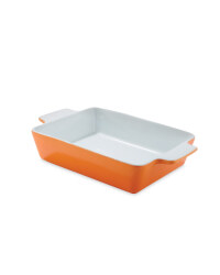 Rectangular Oven Dish - Orange