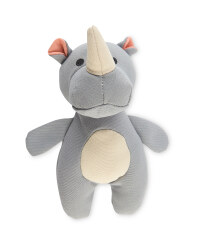 Recycled Rhino Dog Toy