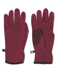 Crane Red Gloves