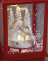 Red House Musical Snowing Lantern