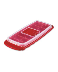 Red Ice Cube Tray