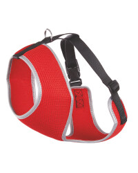 Red Pet Collection Mesh Pet Harness