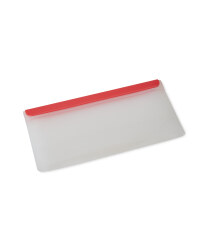 Red Silicone Snack Bag