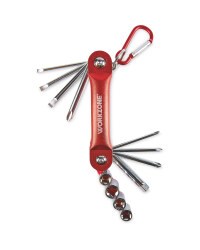 Red Socket/Screwdriver 12 Piece Set