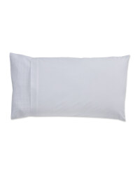 Waffle King Pillowcase - White