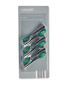 Replacement Toothbrush Heads 6-Pack - Black
