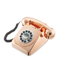 Reka Retro Corded Home Phone - Bronze