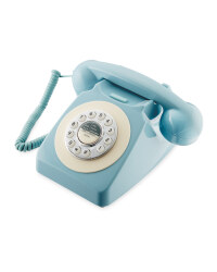 Reka Retro Corded Home Phone - Duck Egg