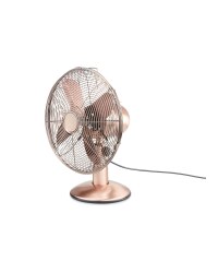 Kirkton House Retro Desk Fan - Copper