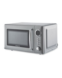 Ambiano Grey Retro Microwave