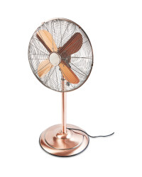 Kirkton House Retro Pedestal Fan - Copper
