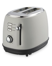 Ambiano Retro Toaster - Light Grey