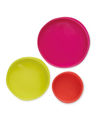 Reusable Red Stretch Lids 5 Pack