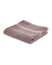 Kirkton House Ribbed Hand Towel - Mauve