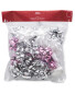 Silver & Pink Ribbons & Bows 33 Pack