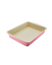 Roast & Bake Ceramic Pan - Coral