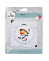So Crafty Robin Cross Stitch Kit