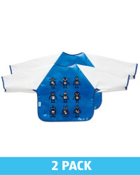 Robot Feeding Bibs 2 Pack
