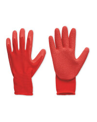 Red Robust Gardening Gloves Medium