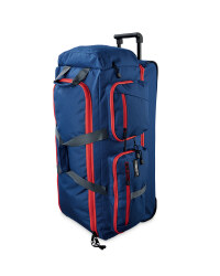 Roller Holdall - Navy / Red