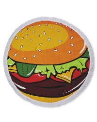 Kirkton House Burger Beach Towel