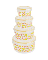 Round Fruit Food Storage