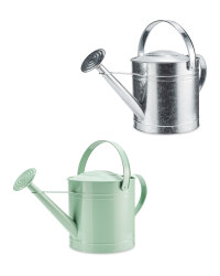 Round Metal Watering Can 10L
