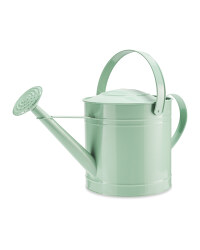 Round Metal Watering Can 10L - Green