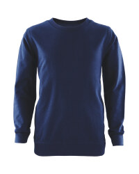 Lily & Dan Round Neck Sweater - Navy