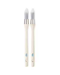 Medium Round Silver Sash Brushes