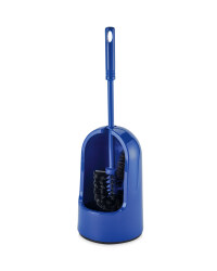 Round Toilet Brush - Blue