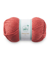 So Crafty Rust Chunky Yarn