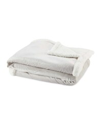 Kirkton House Silver Sherpa Fleece
