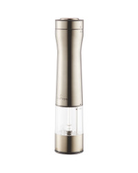 Electric Salt Or Pepper Mill - Gunmetal