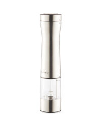Electric Salt Or Pepper Mill - Steel