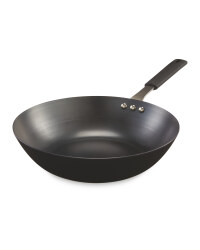Salter 28cm Pre-Seasoned Wok