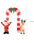 Santa & Rudolph Inflatable Arch