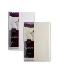 Sateen King Duvet Set