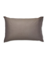 Sateen Pillowcase Pair - Charcoal