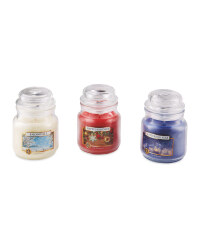 Scentcerity Blue Candle Gift Set