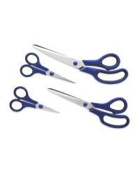 Scissors Set 4-Pack - Dark Blue/Black