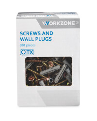 Screw & Wall Plugs Assortment Set A