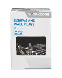 Screw & Wall Plugs Assortment Set B