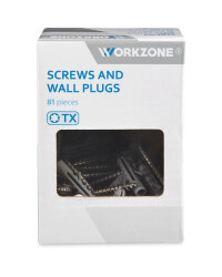 Screw & Wall Plugs Assortment Set D