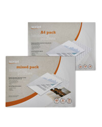 Script A4 & A5 Laminating Pouches