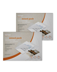 Script A5 Laminating Pouches 2 Pack